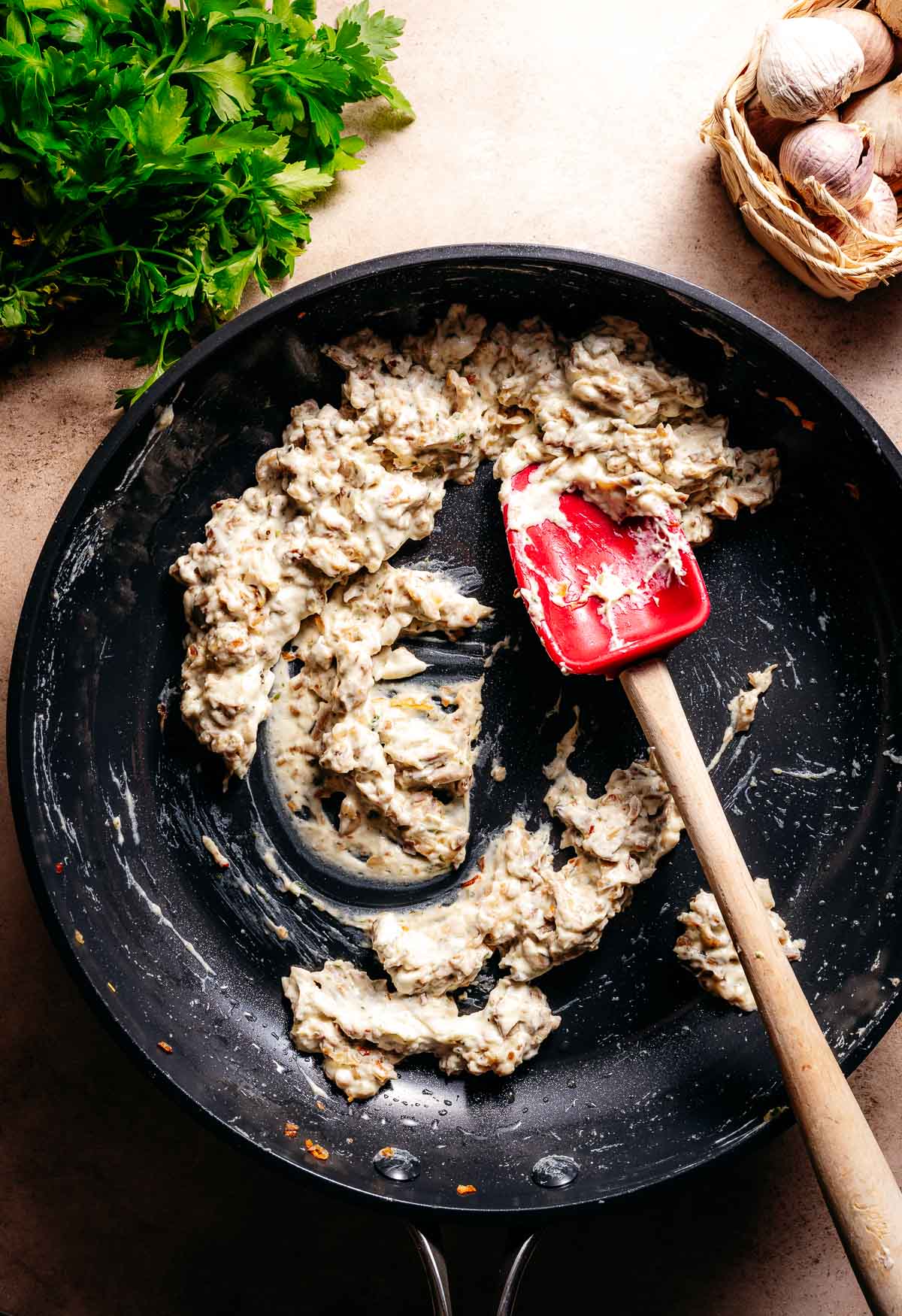 Stap 3 de vulling maken