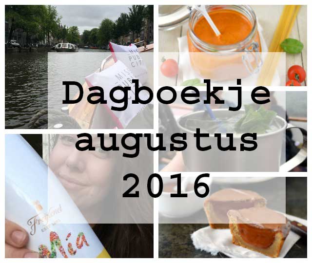 Dagboekje augustus 2016