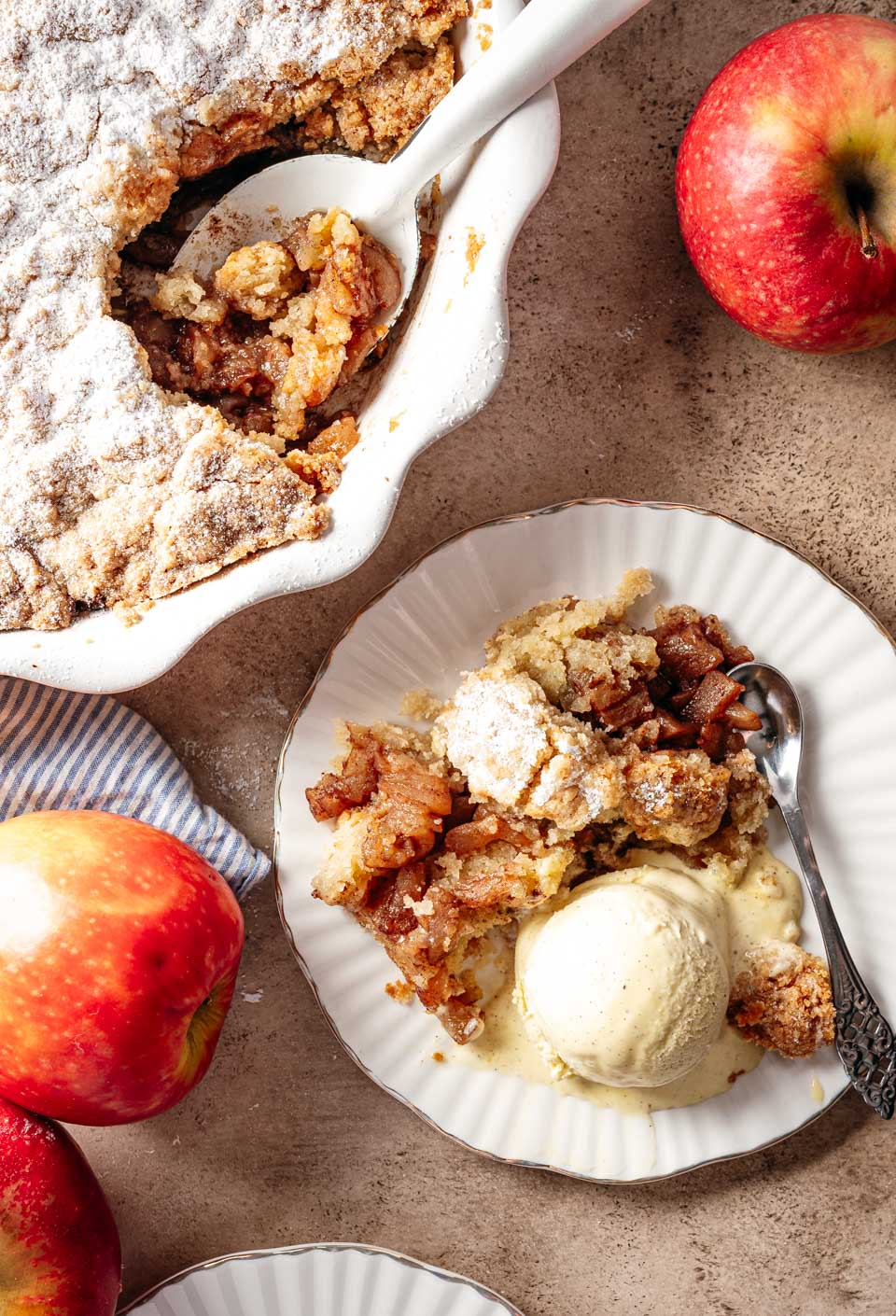 Apple crumble