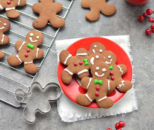 gingerbread koekjes voor kerst