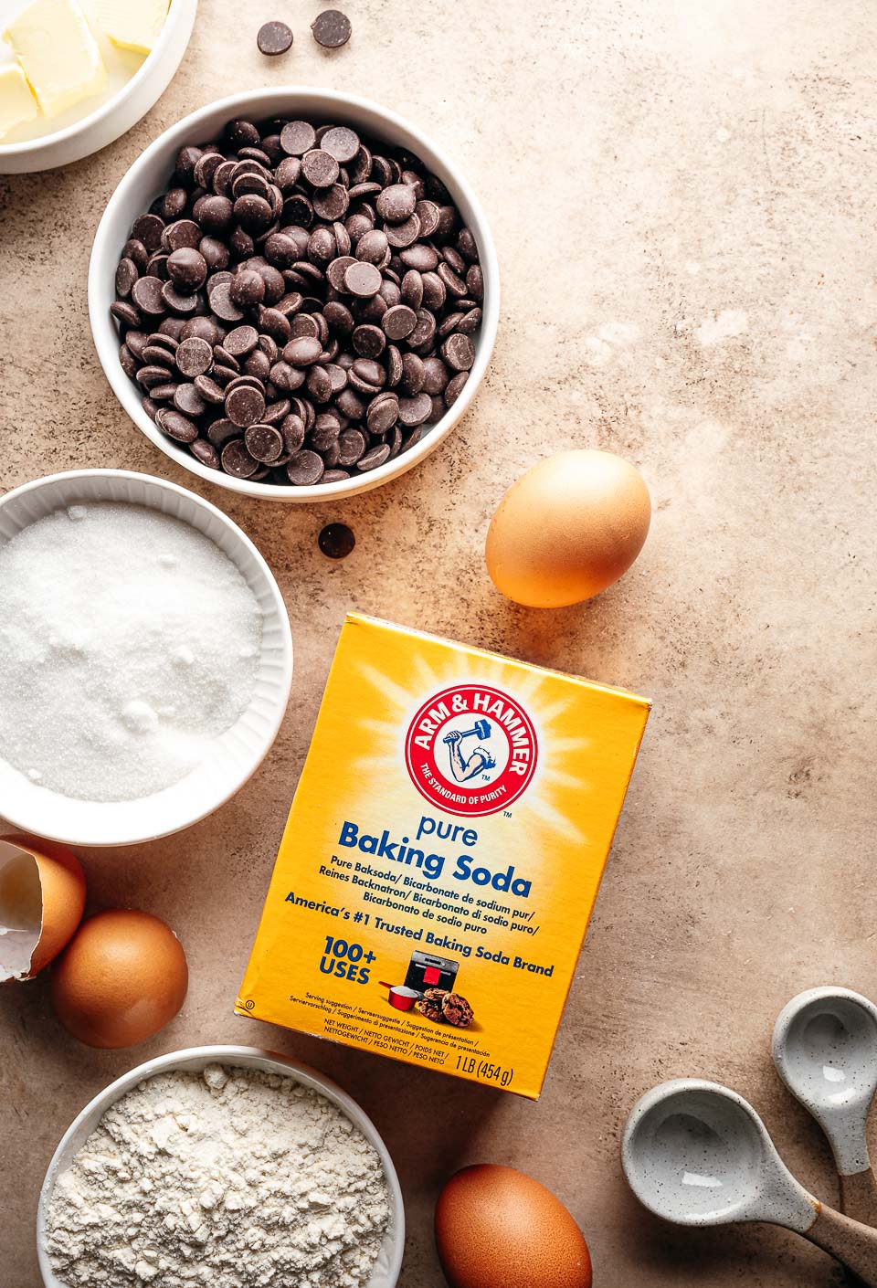 Ingredienten chocolade lava cake