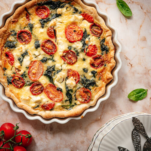 Quiche feta