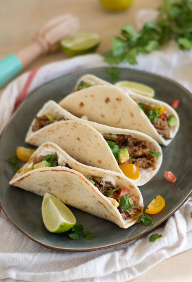 Mexicaanse pulled pork uit de slowcooker