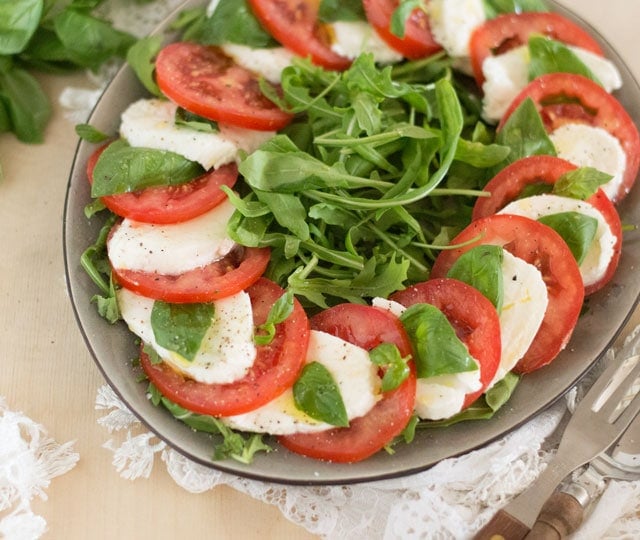 Salade caprese (Italiaanse klassieker)