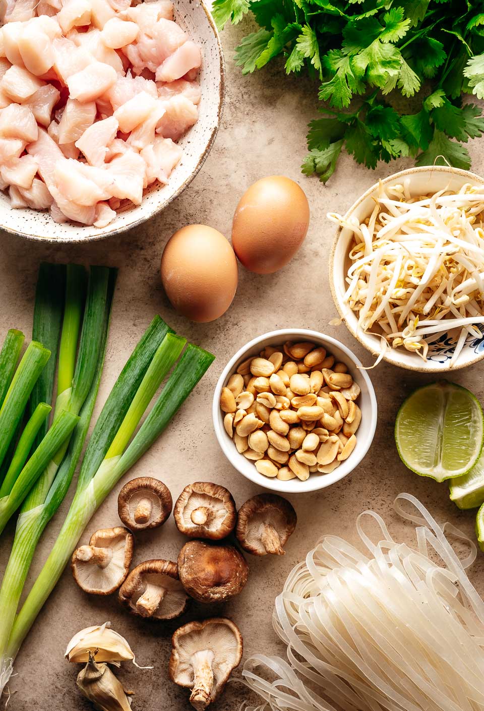 Pad thai ingredienten