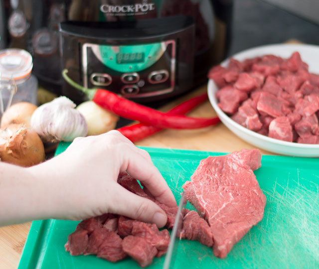 Indonesisch stoofpotje met rundvlees uit de slowcooker