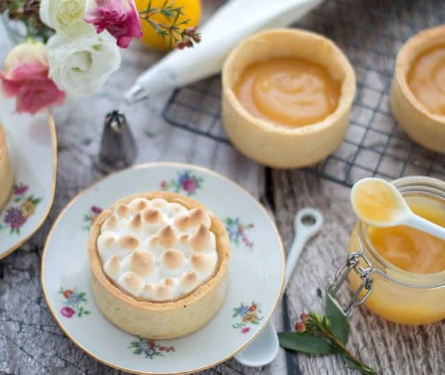citroen meringue taartjes