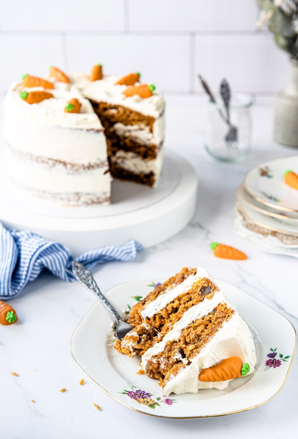 Carrot cake - worteltjestaart