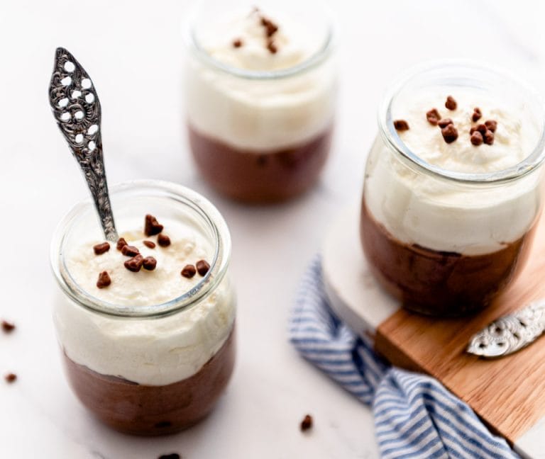 Chocolademousse met Griekse yoghurt (3 (!) ingrediënten)