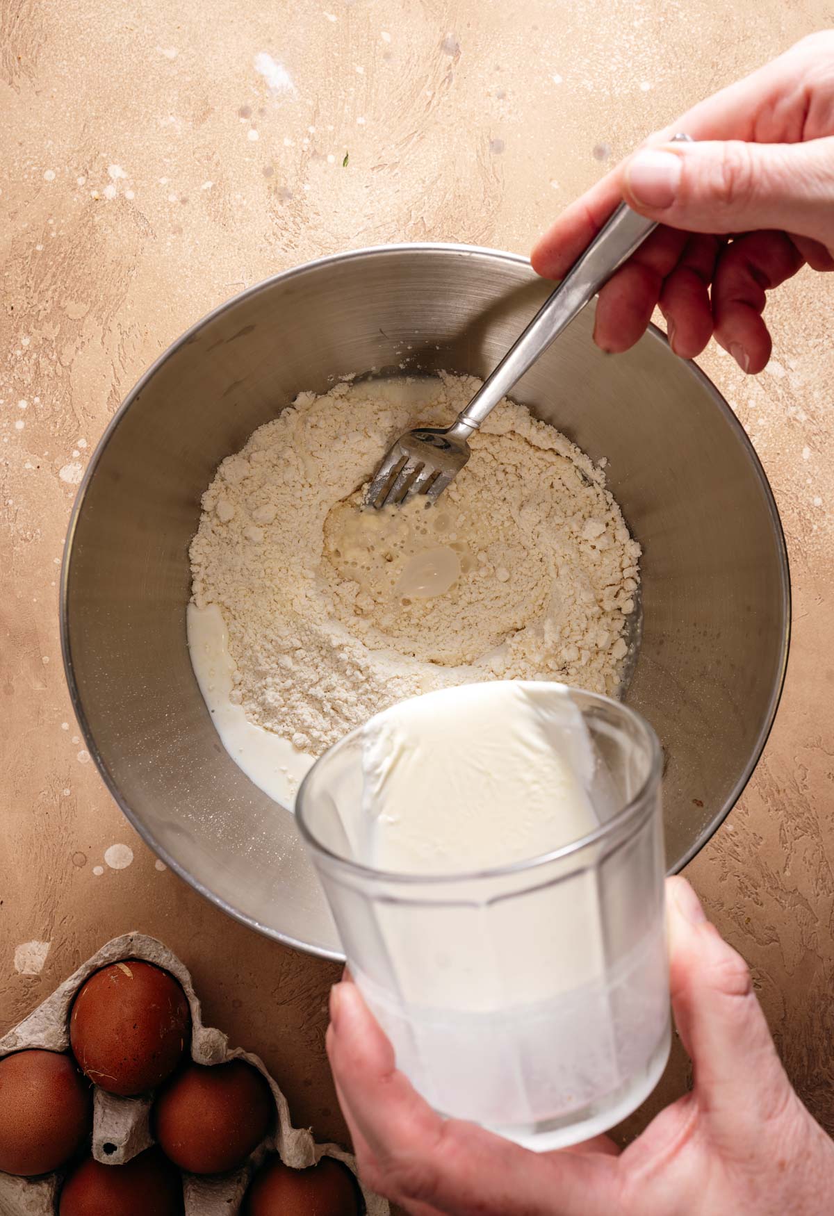 Stap 1: deeg maken