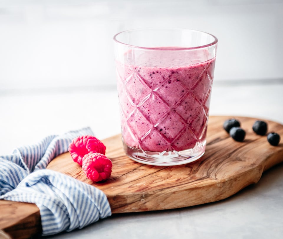 smoothie rood fruit