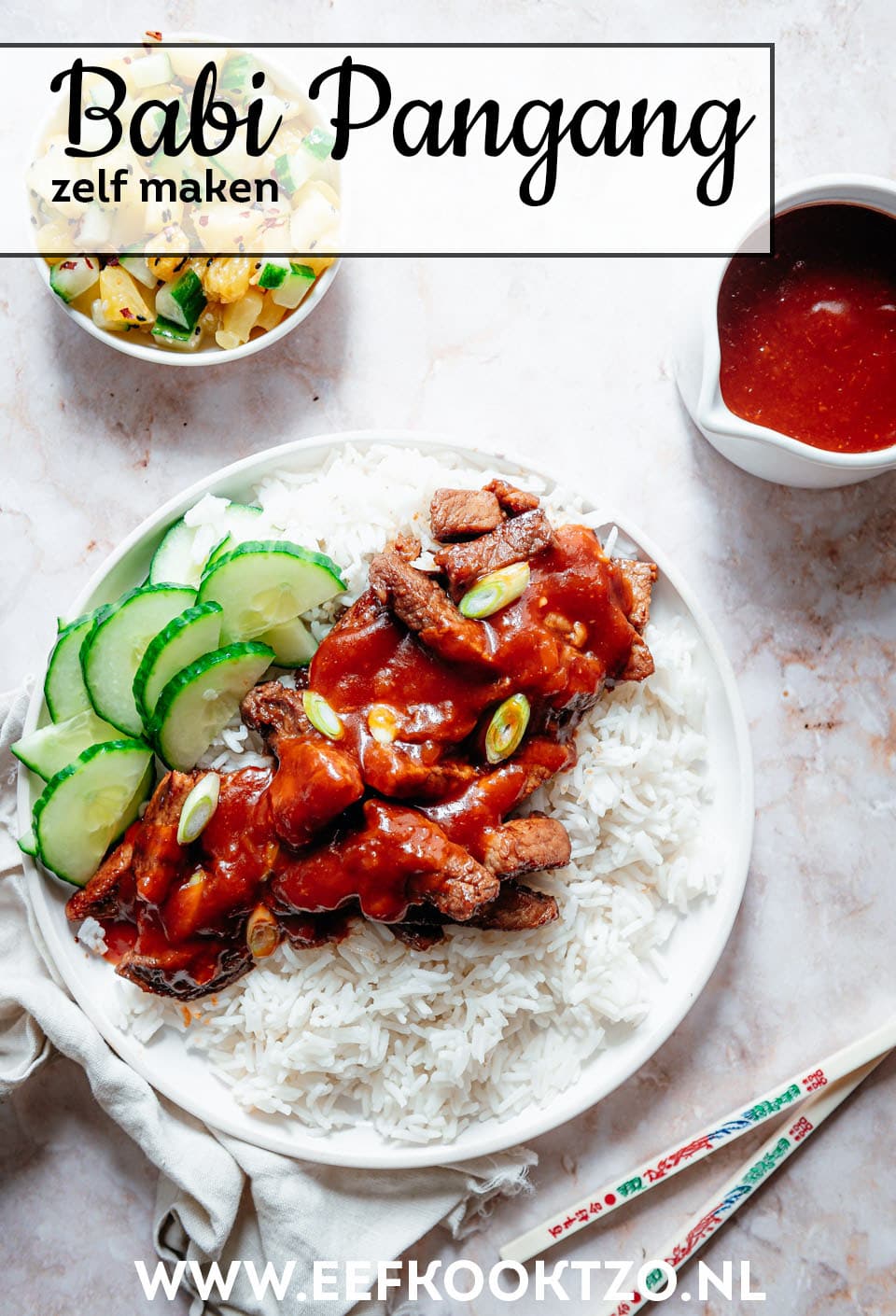 Babi pangang Pinterest Collage