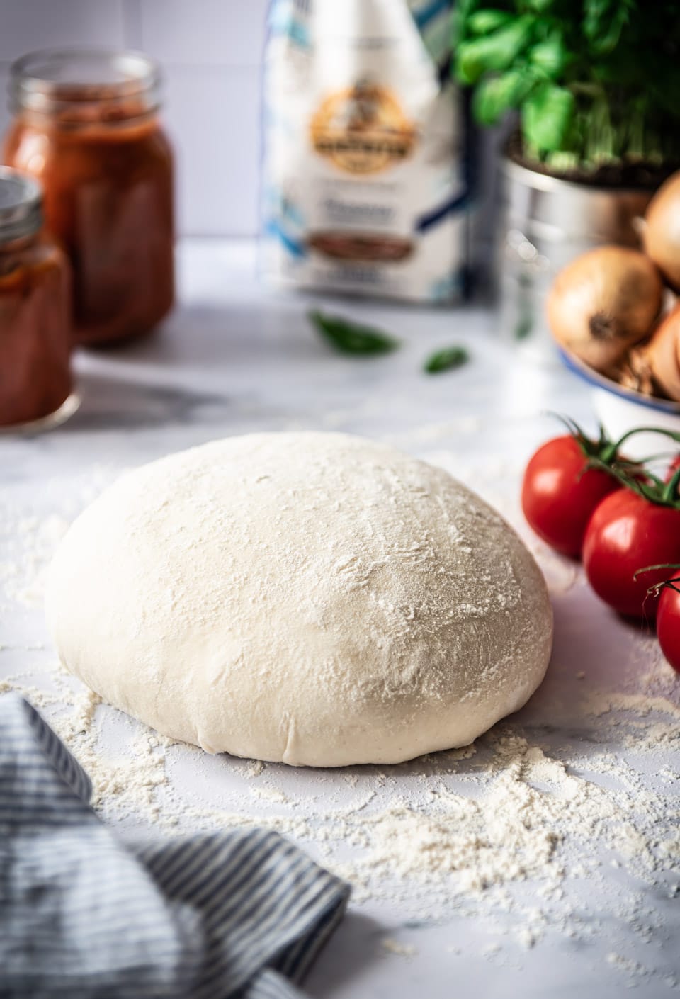 Basisrecept voor pizzadeeg