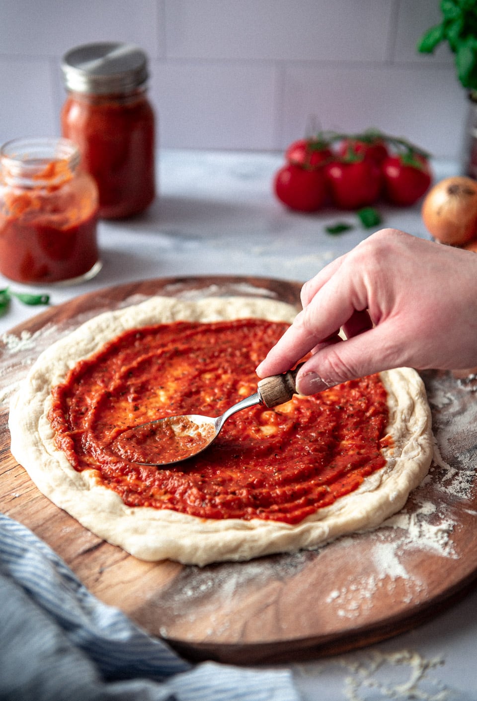 De lekkerste pizzasaus