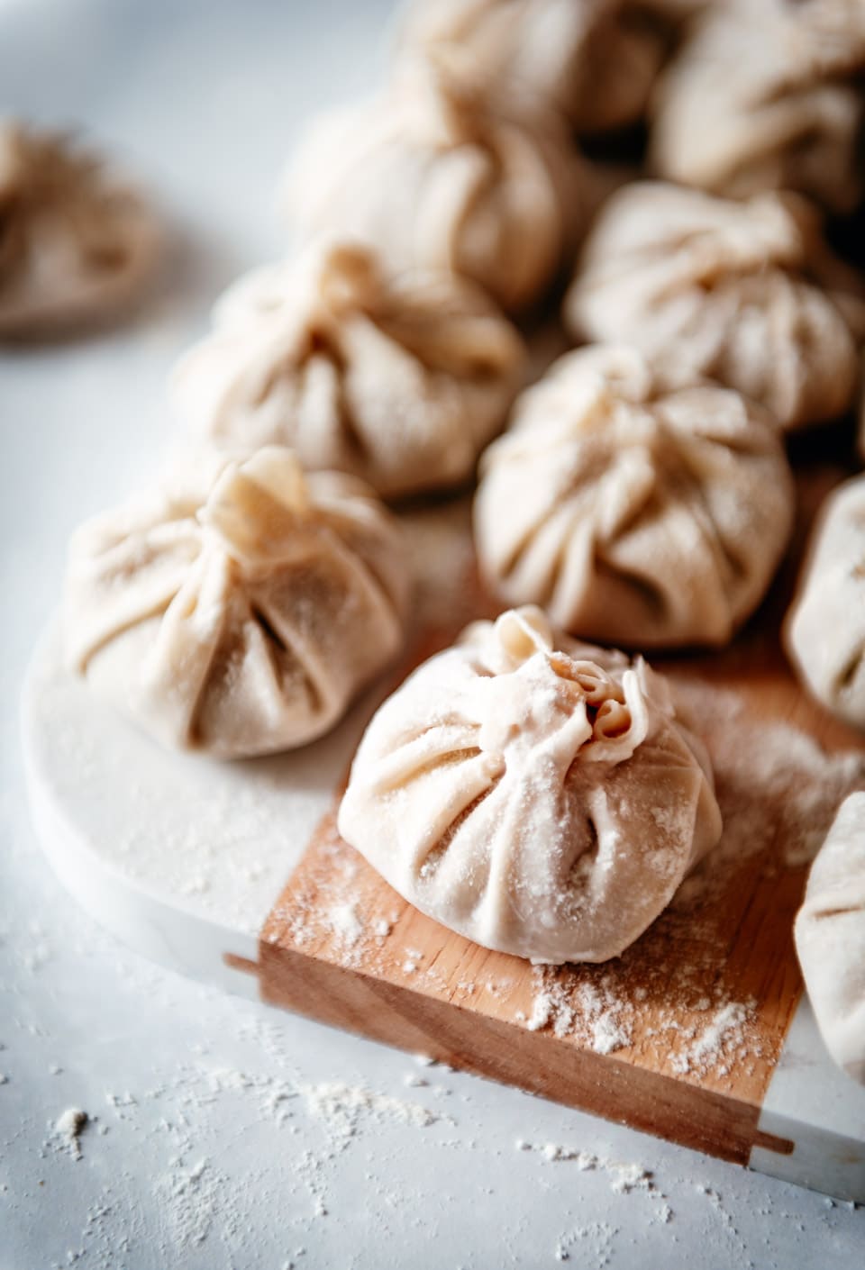 Gevouwen Chinese dumplings