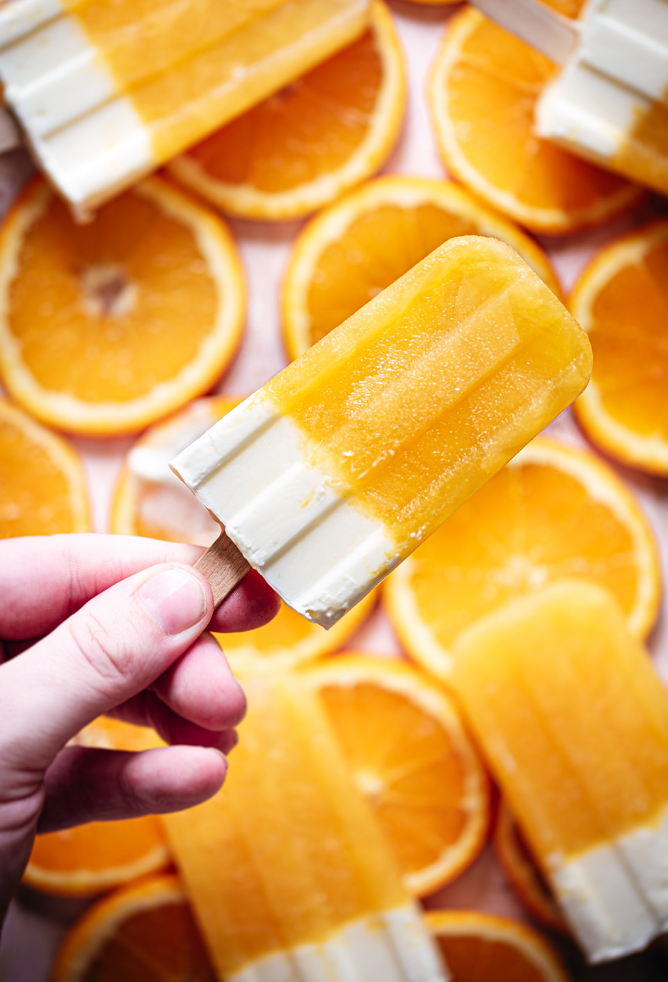 Zelf sinaasappel ijsjes a la Split van Ola