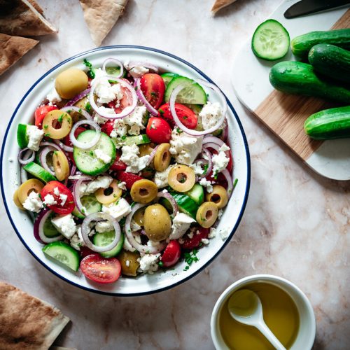 Griekse salade