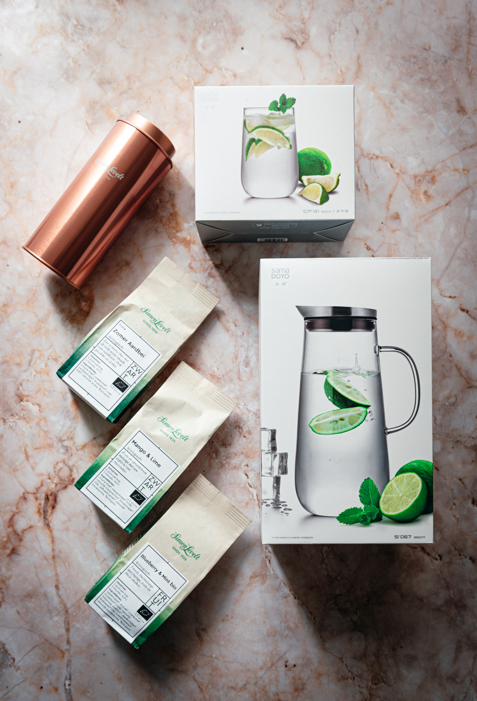 Ijsthee karaf zomer pakket