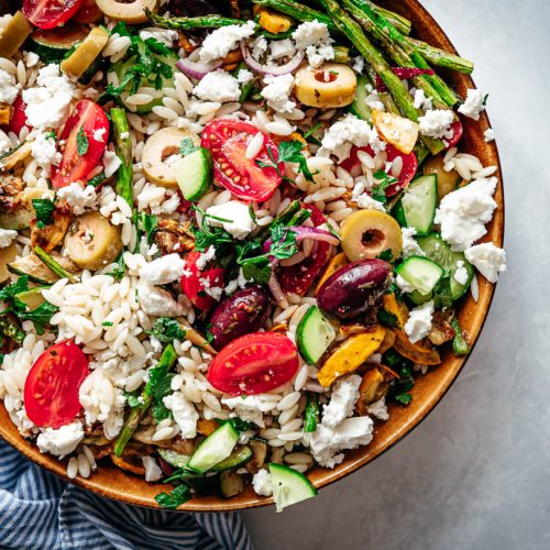 Orzo salade