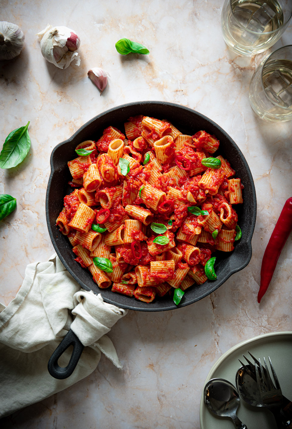 Pasta all'Arrabiata recept