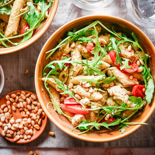 Pasta pesto recept