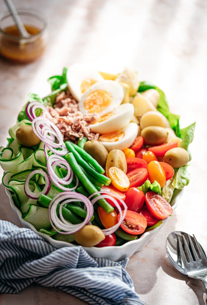Salade niçoise zelf maken