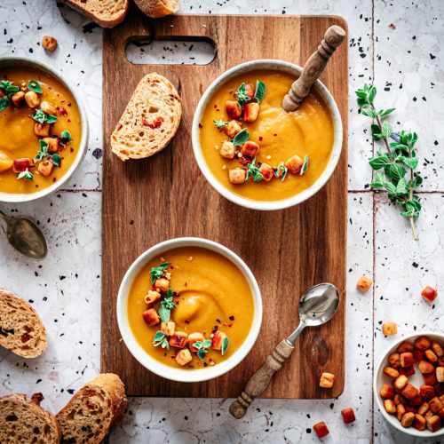 Zoete aardappelsoep recept