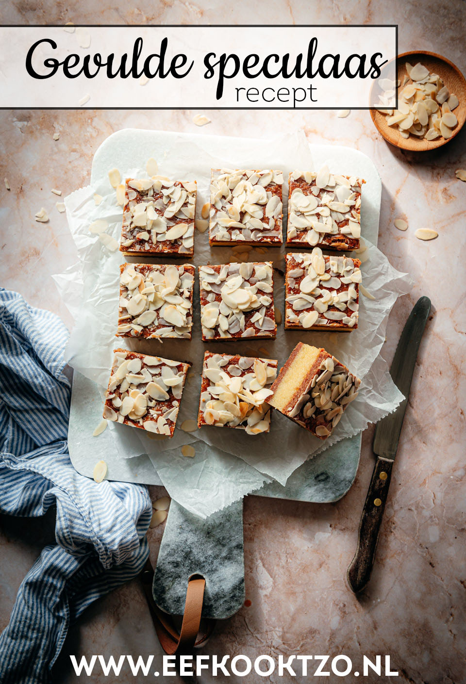Gevulde speculaas Pinterest Collage