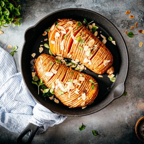 Hasselback pompoen