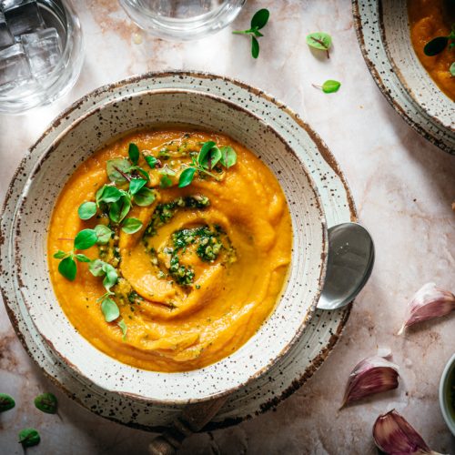 Pastinaak-wortelsoep