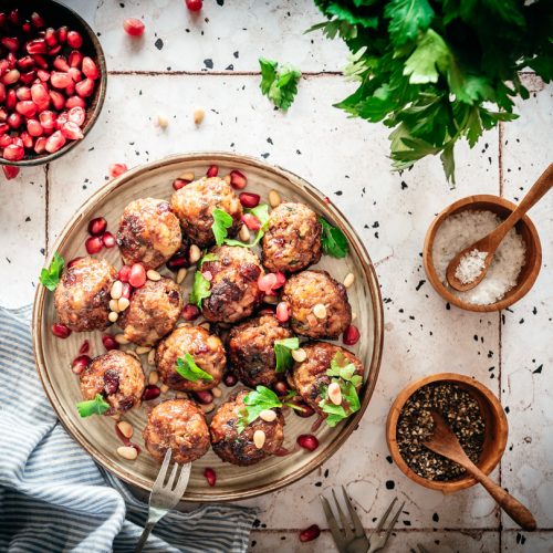 Gehaktballetjes met cranberry