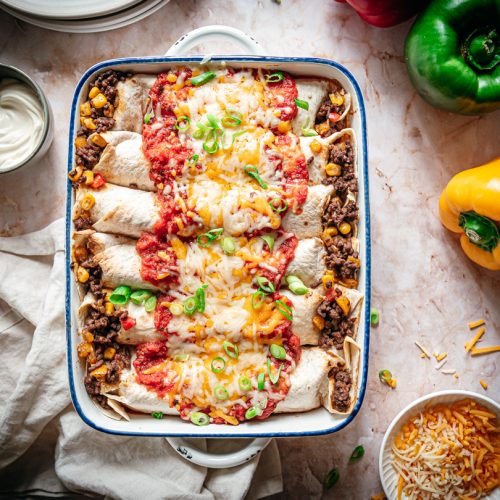 Enchiladas met gehakt