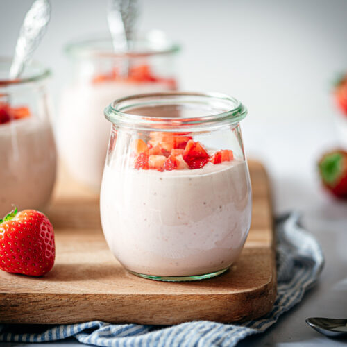 Aardbeienmousse