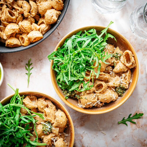Pasta met rucola