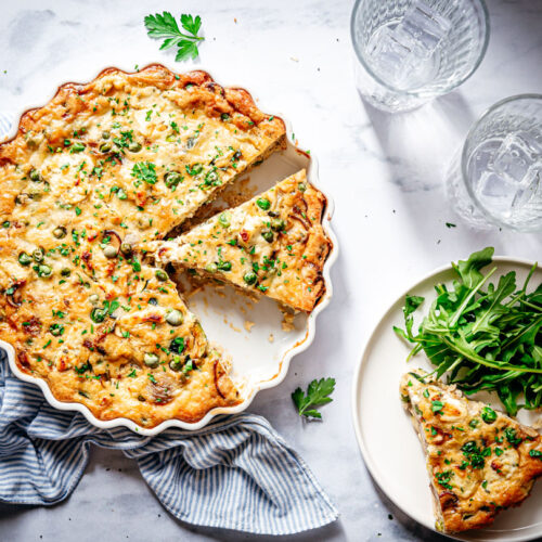 Fritatta recept Boursin recepten