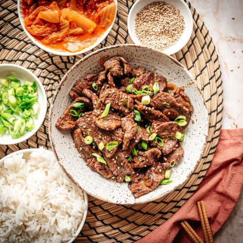 Beef bulgogi