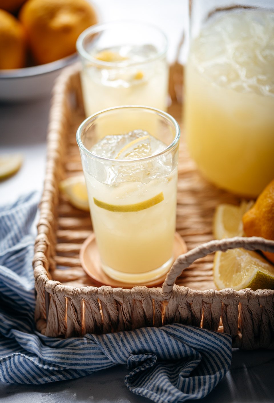 Blender lemonade