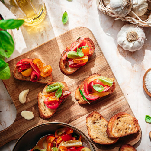 Italiaanse bruschetta