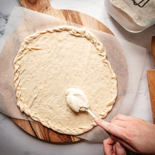 Flammkuchen deeg
