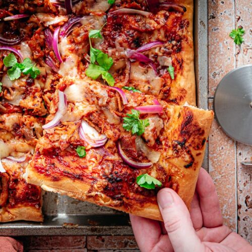 Pizza BBQ chicken