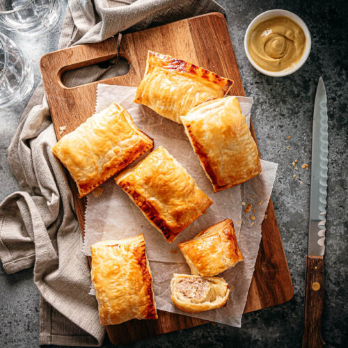 Saucijzenbroodjes zelf maken