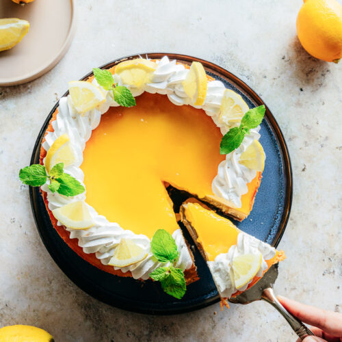 Lemon Curd Cheesecake