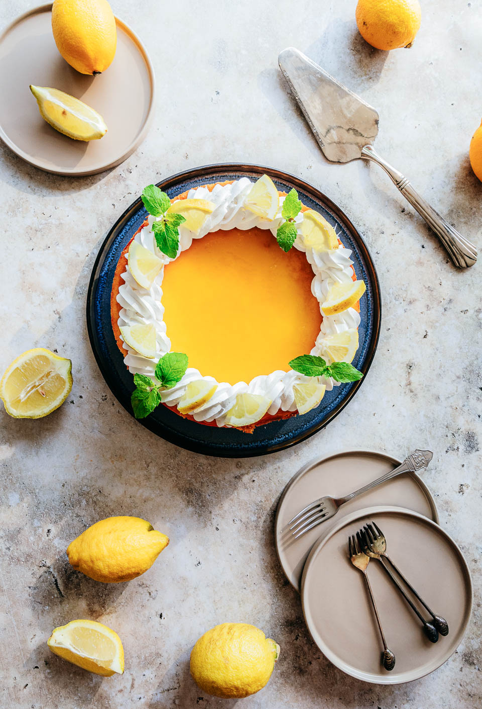 Lemon Curd Cheesecake recept