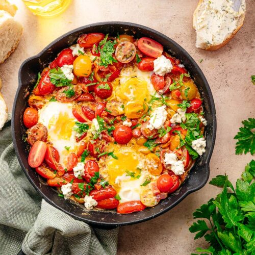 Shakshuka met cherrytomaten