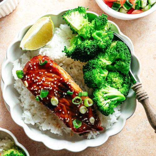 Zalm teriyaki