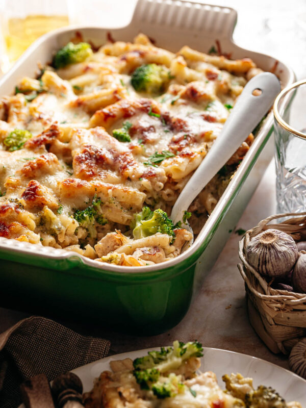 Ovenschotel met pasta