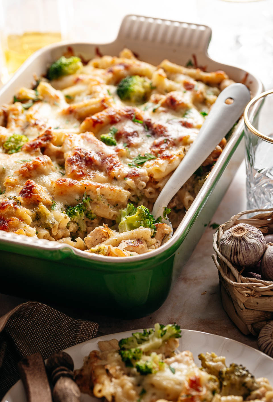 Ovenschotel met pasta