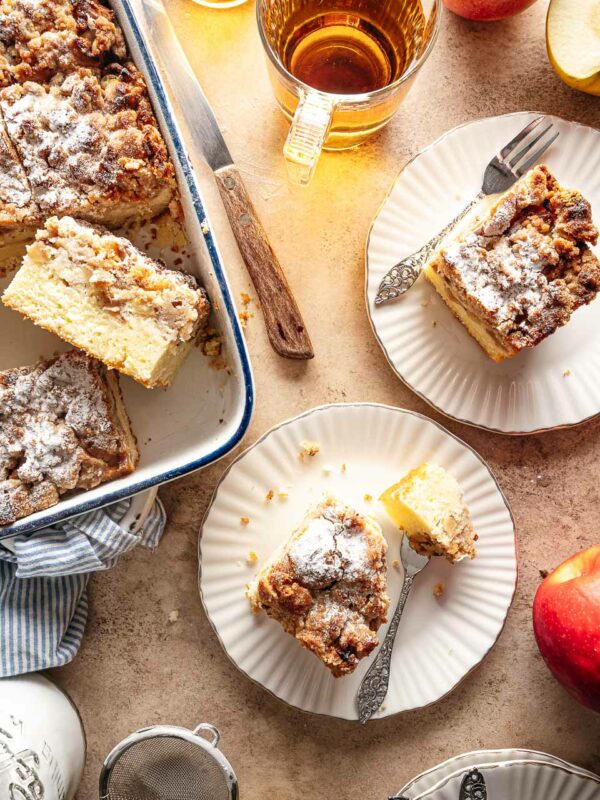 Appel plaat cake
