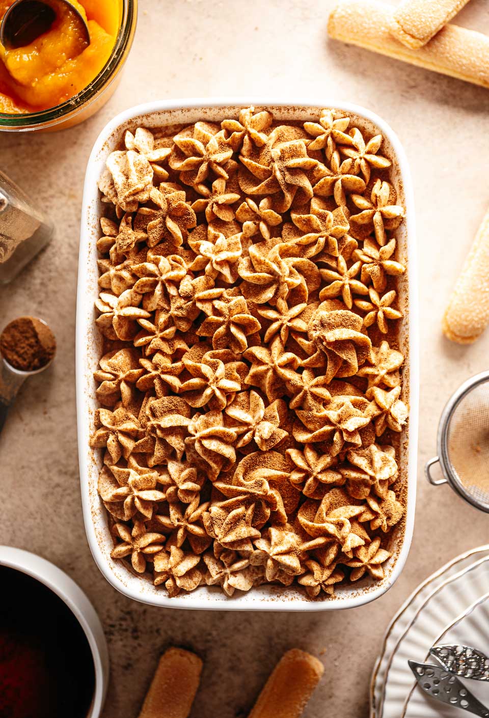 Pumpkin spice latte tiramisu recept