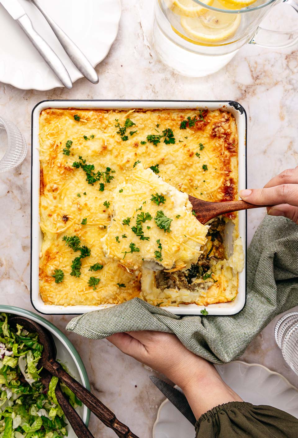 Ovenschotel met spinazie_